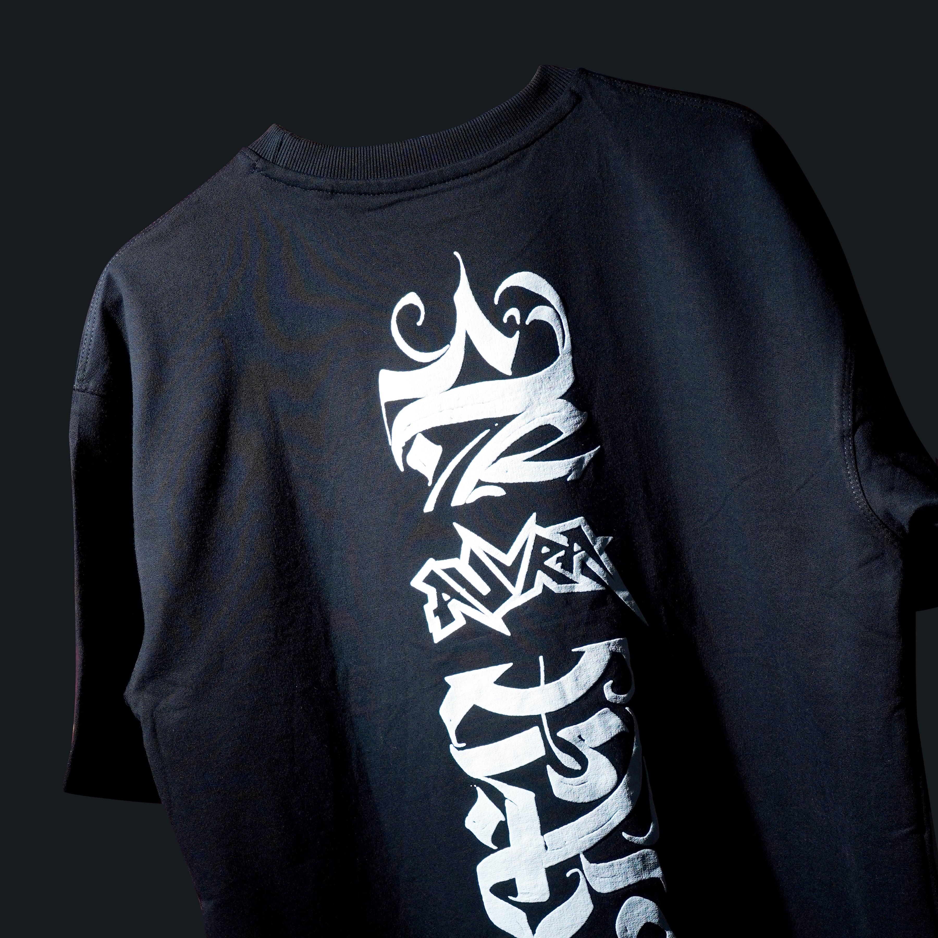 Black Headspace Statement T-Shirt