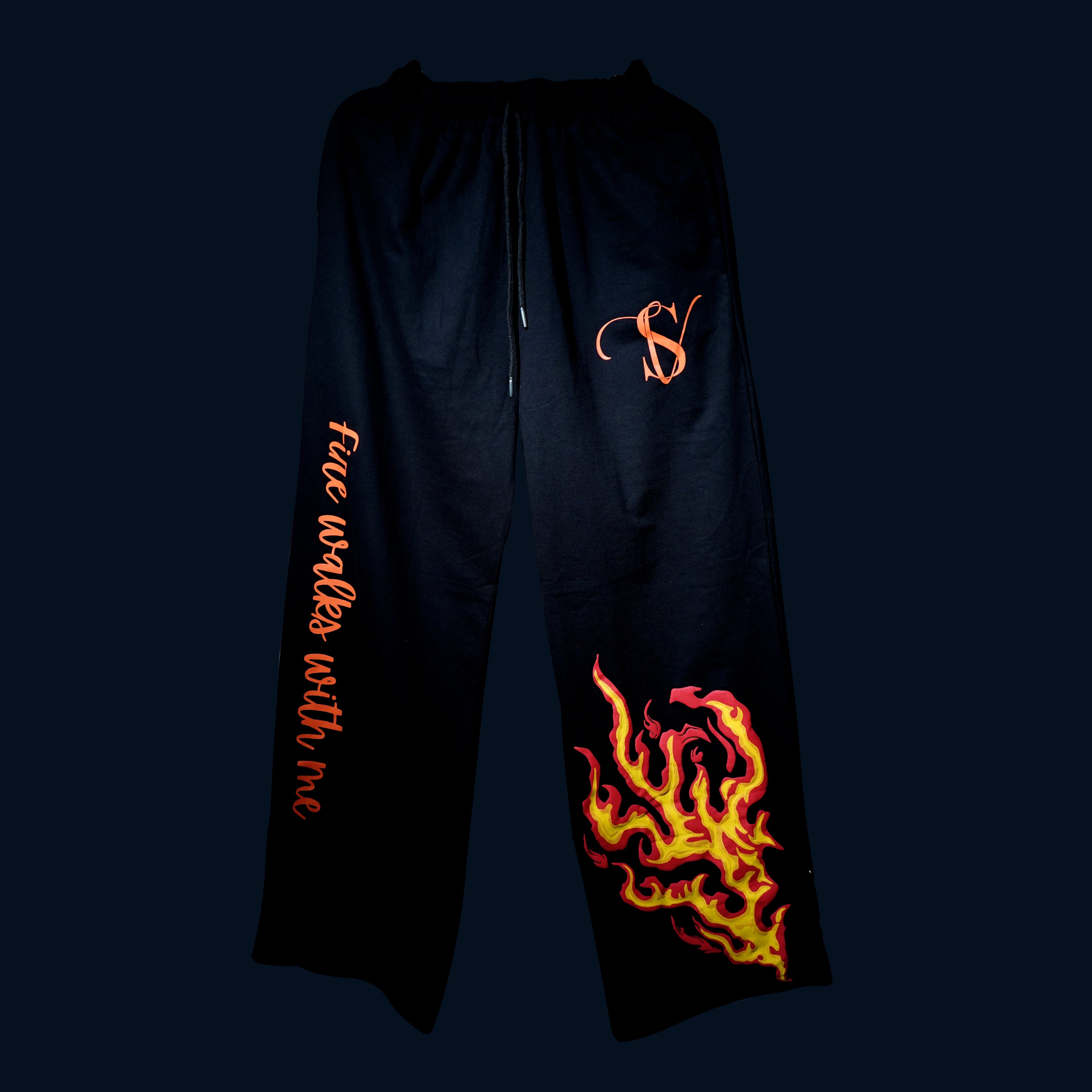 Black Blazing Street Lower