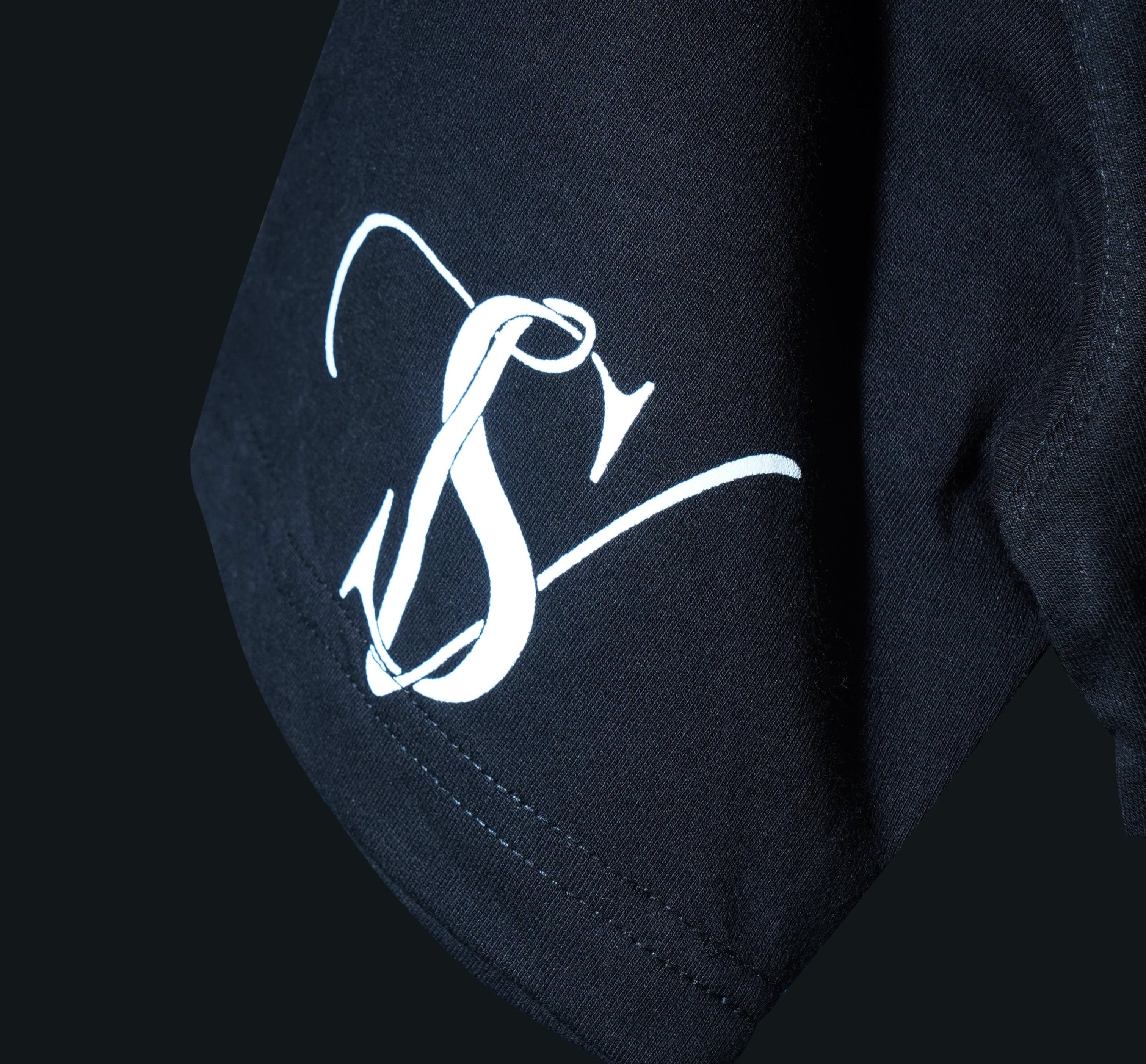 Black Headspace Statement T-Shirt