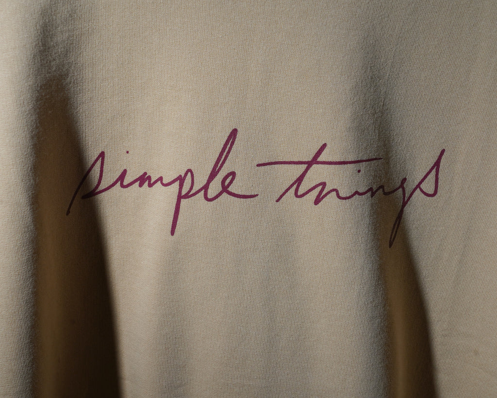 Beige Blazing Aura T-Shirt