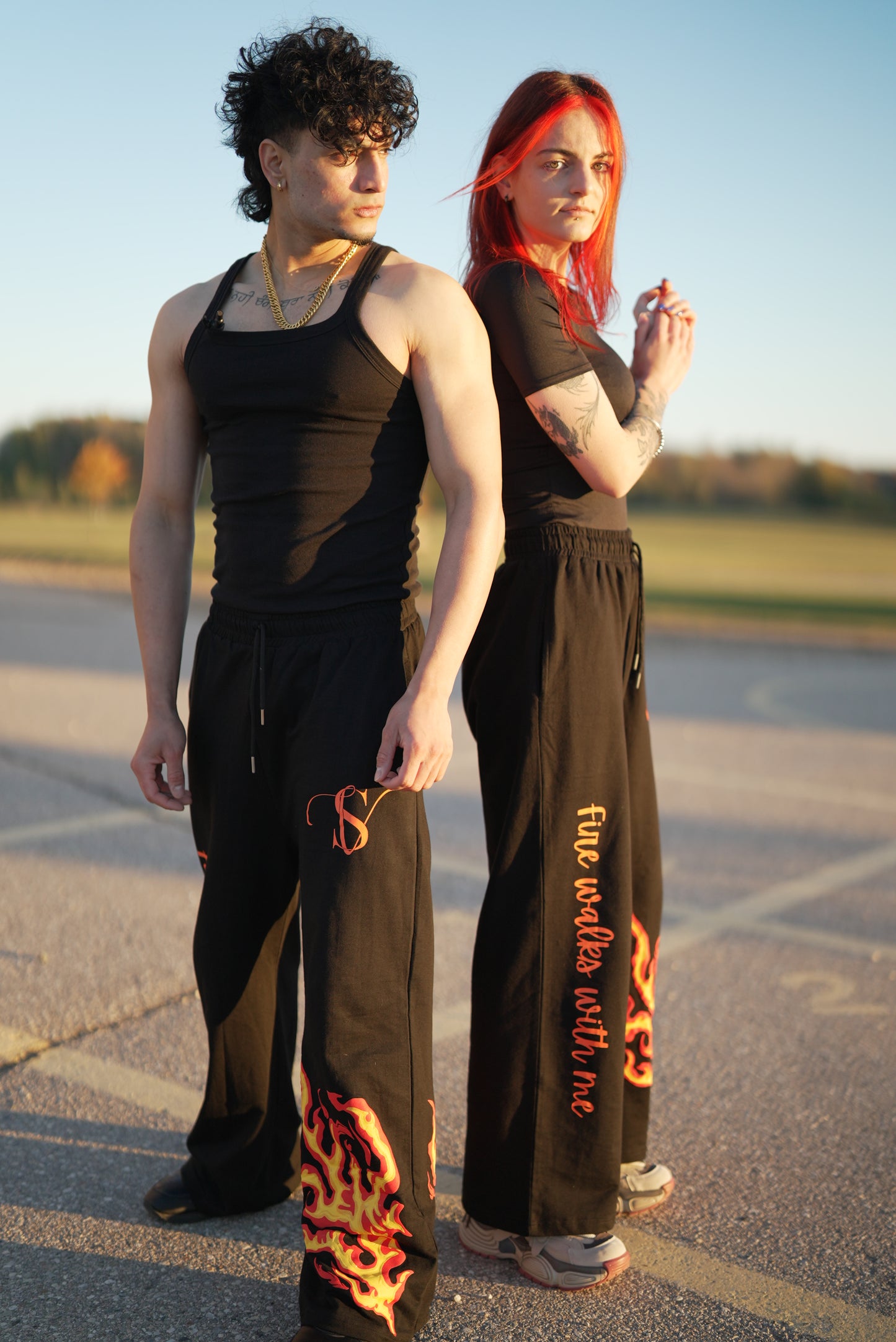 Black Blazing Street Lower