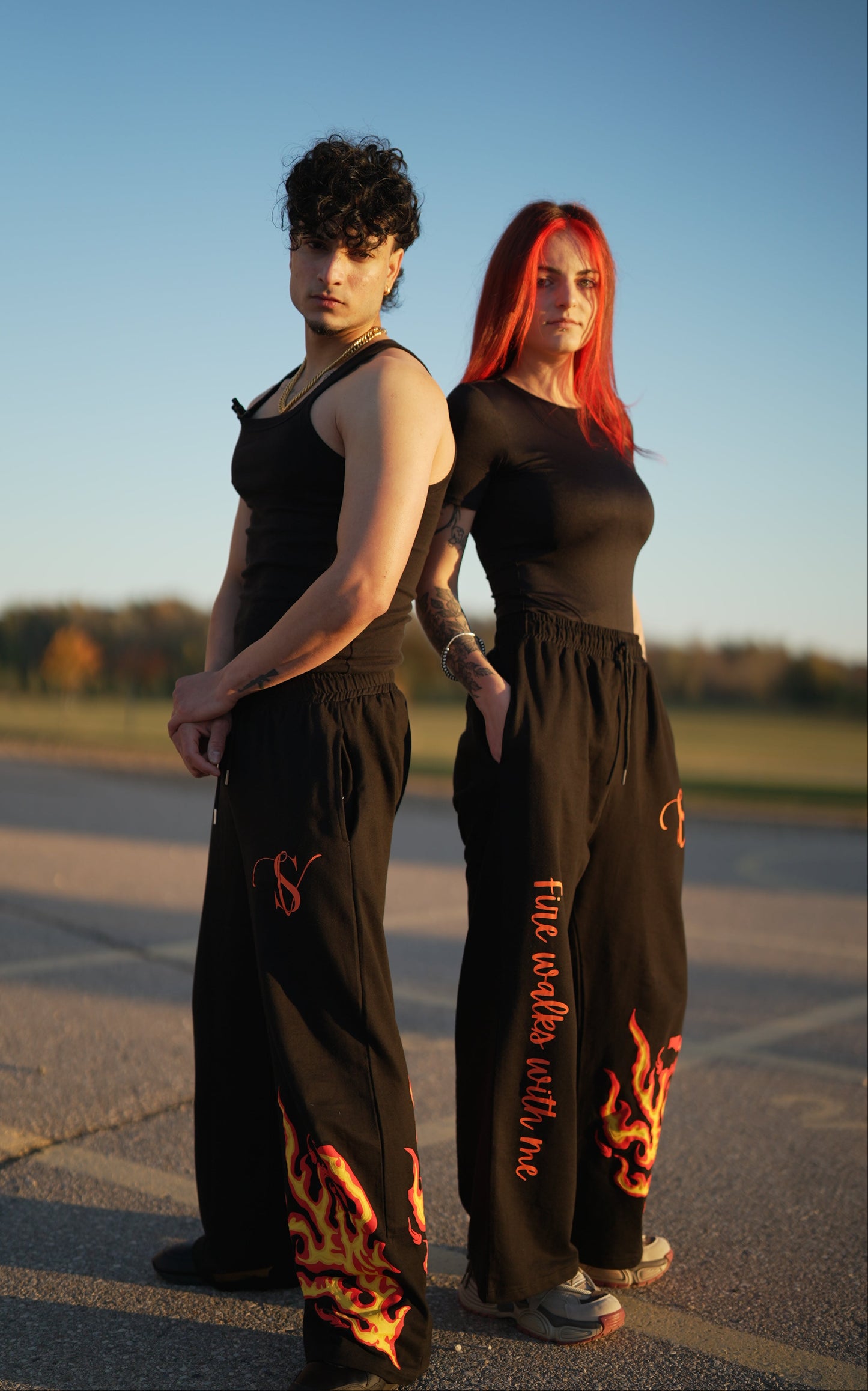 Black Blazing Street Lower