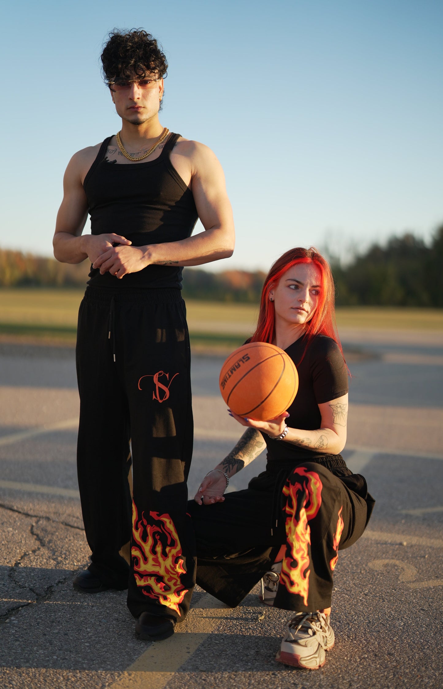 Black Blazing Street Lower