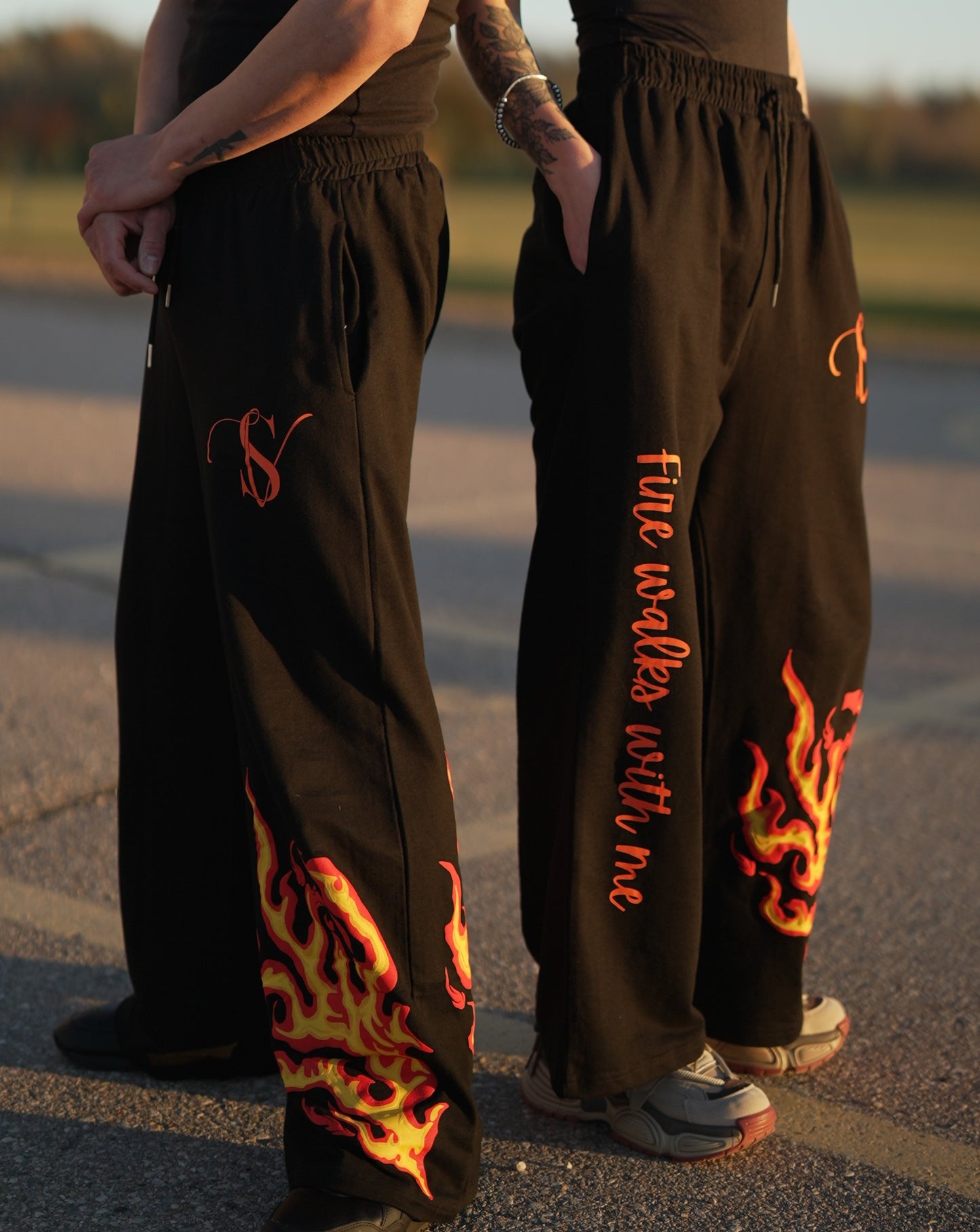 Black Blazing Street Lower